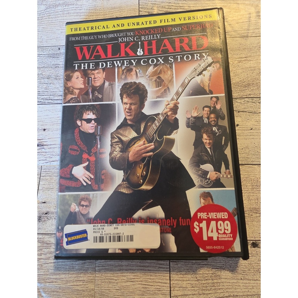 Walk Hard the Dewey Cox Story DVD John C Reilly